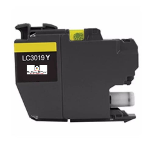 Compatible Ink Cartridge Replacement for BROTHER LC3019Y (LC-3019Y) Yellow (1.5K YLD)