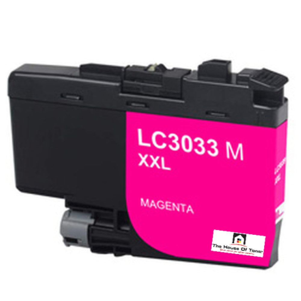 Compatible Ink Cartridge Replacement for BROTHER LC3033M (LC-3033M XXL) Magenta (1.5K YLD) Compatible Ink Cartridge Replacement for BROTHER LC3033M (LC-3033M XXL) Magenta (1.5K YLD)