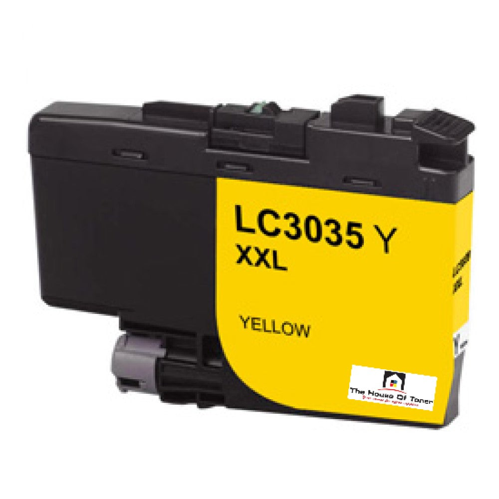 Compatible Ink Cartridge Replacement for BROTHER LC3035Y (LC-3035Y XXL) Yellow (5K YLD) Compatible Ink Cartridge Replacement for BROTHER LC3035Y (LC-3035Y XXL) Yellow (5K YLD)
