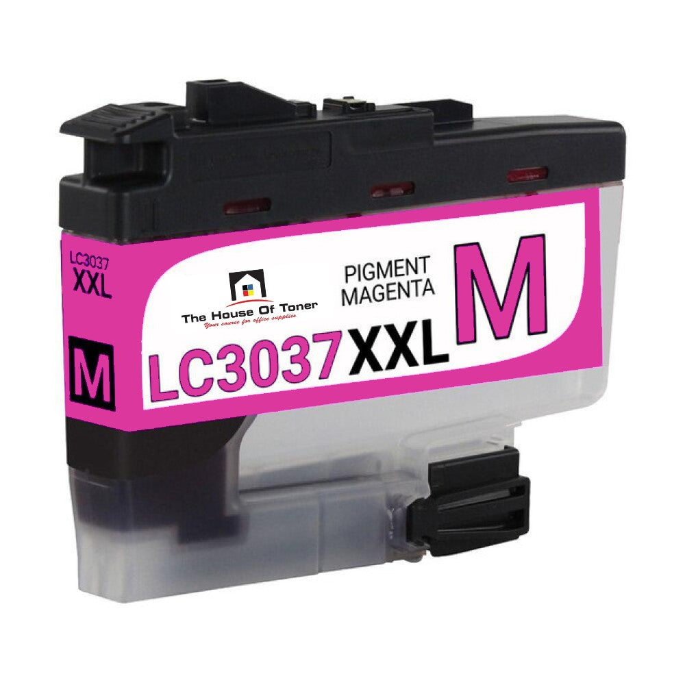 Compatible Ink Cartridge Replacement for BROTHER LC3037M (LC-3037M XXL) Magenta (1.5K YLD) Compatible Ink Cartridge Replacement for BROTHER LC3037M (LC-3037M XXL) Magenta (1.5K YLD)