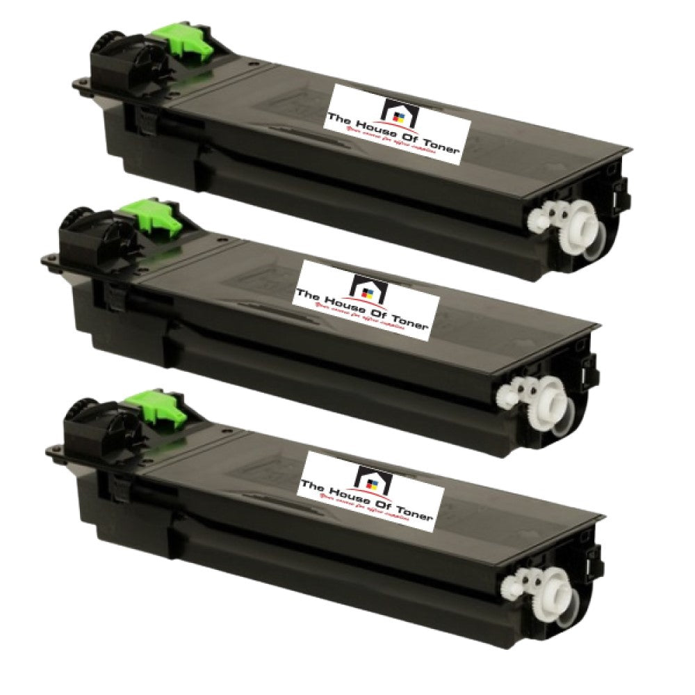 Compatible Toner Cartridge Replacement for SHARP MX206NT (MX-206NT) Black (16K YLD) 3-Pack Compatible Toner Cartridge Replacement for SHARP MX206NT (MX-206NT) Black (16K YLD) 3-Pack