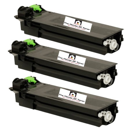 Compatible Toner Cartridge Replacement for SHARP MX206NT (MX-206NT) Black (16K YLD) 3-Pack