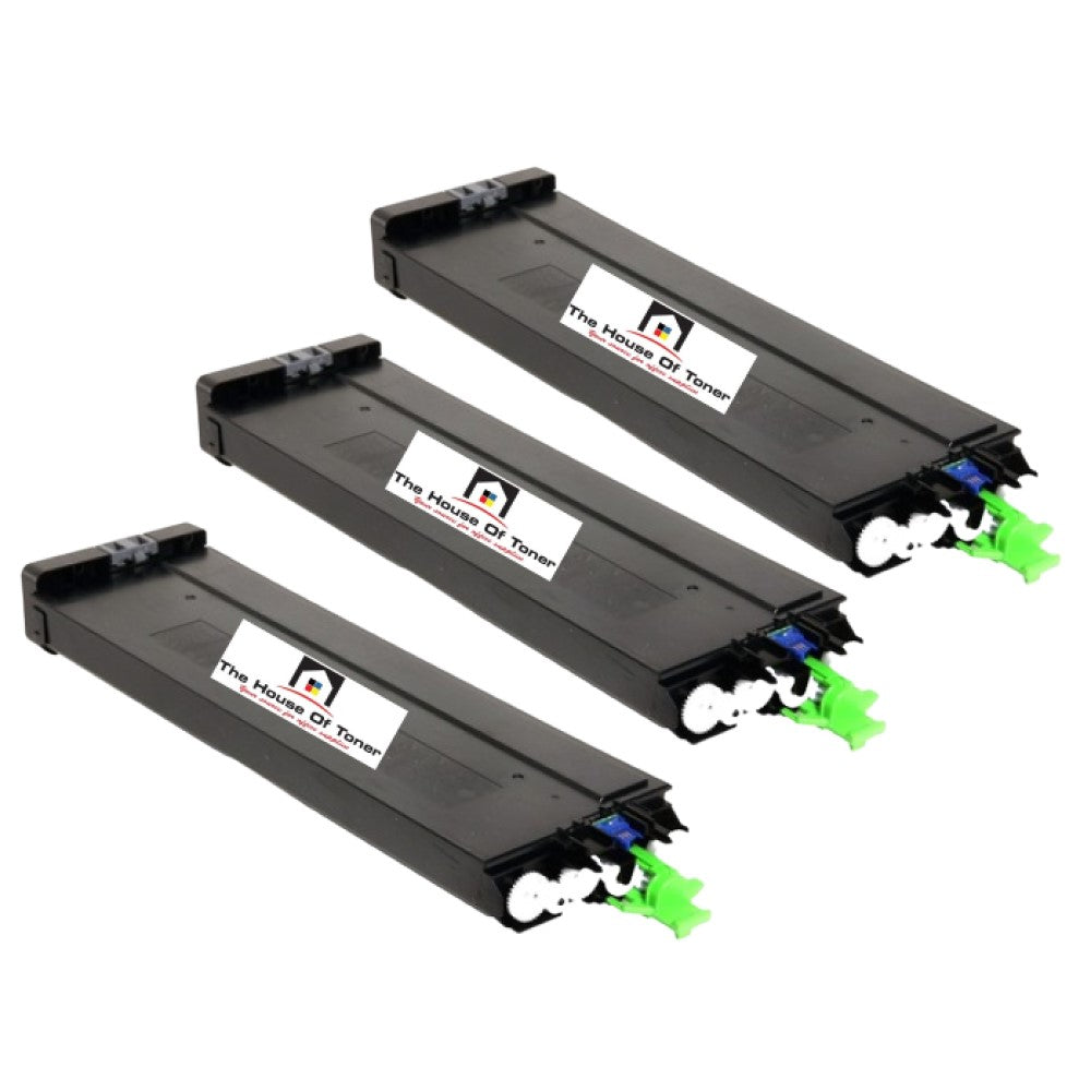 Compatible Toner Cartridge Replacement for SHARP MX50NTBA (MX-50NTBA) Black (36K YLD) 3-Pack Compatible Toner Cartridge Replacement for SHARP MX50NTBA (MX-50NTBA) Black (36K YLD) 3-Pack