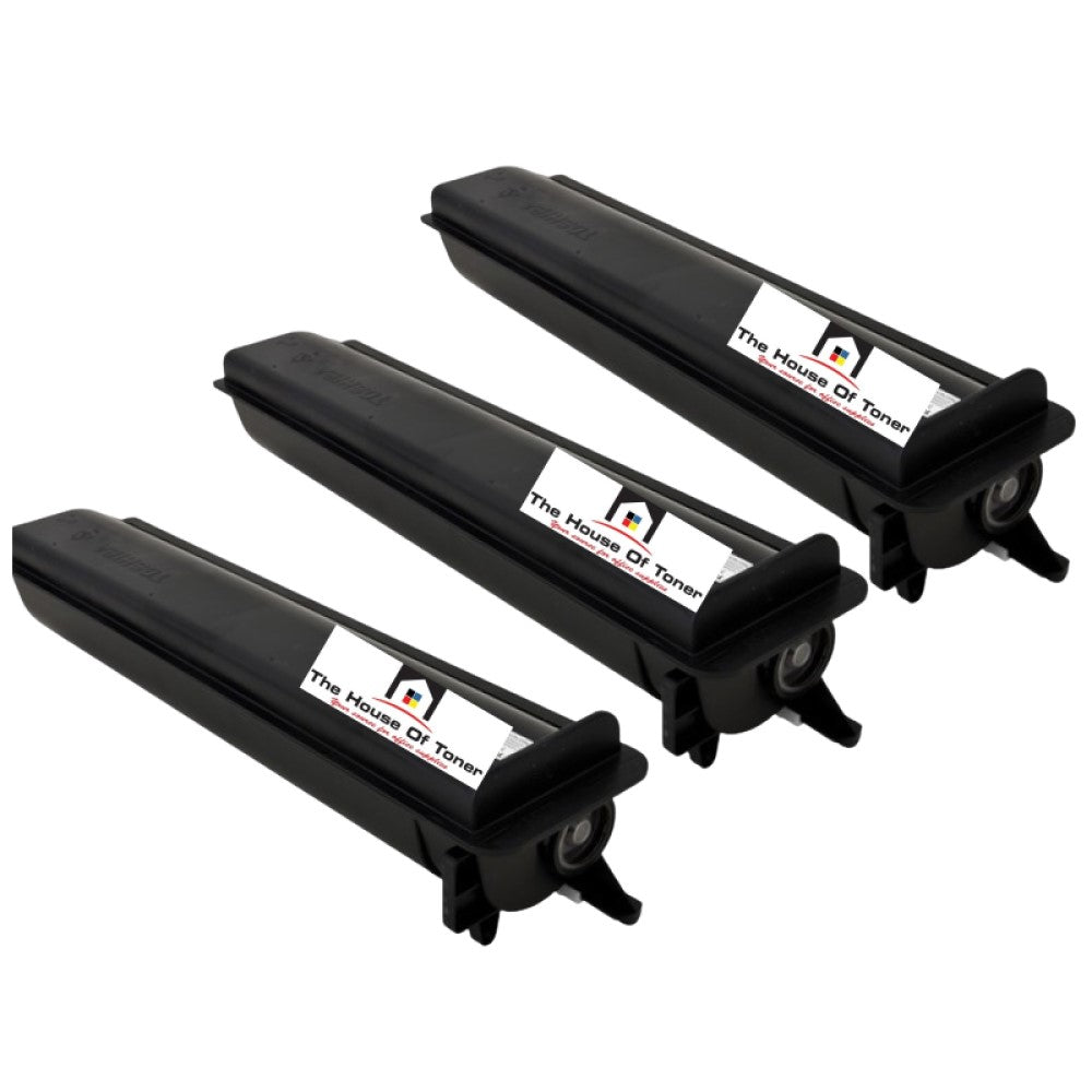 Compatible Toner Cartridge Replacement for TOSHIBA T5018U (T-5018U) Black (43.9K YLD) 3-Pack Compatible Toner Cartridge Replacement for TOSHIBA T5018U (T-5018U) Black (43.9K YLD) 3-Pack