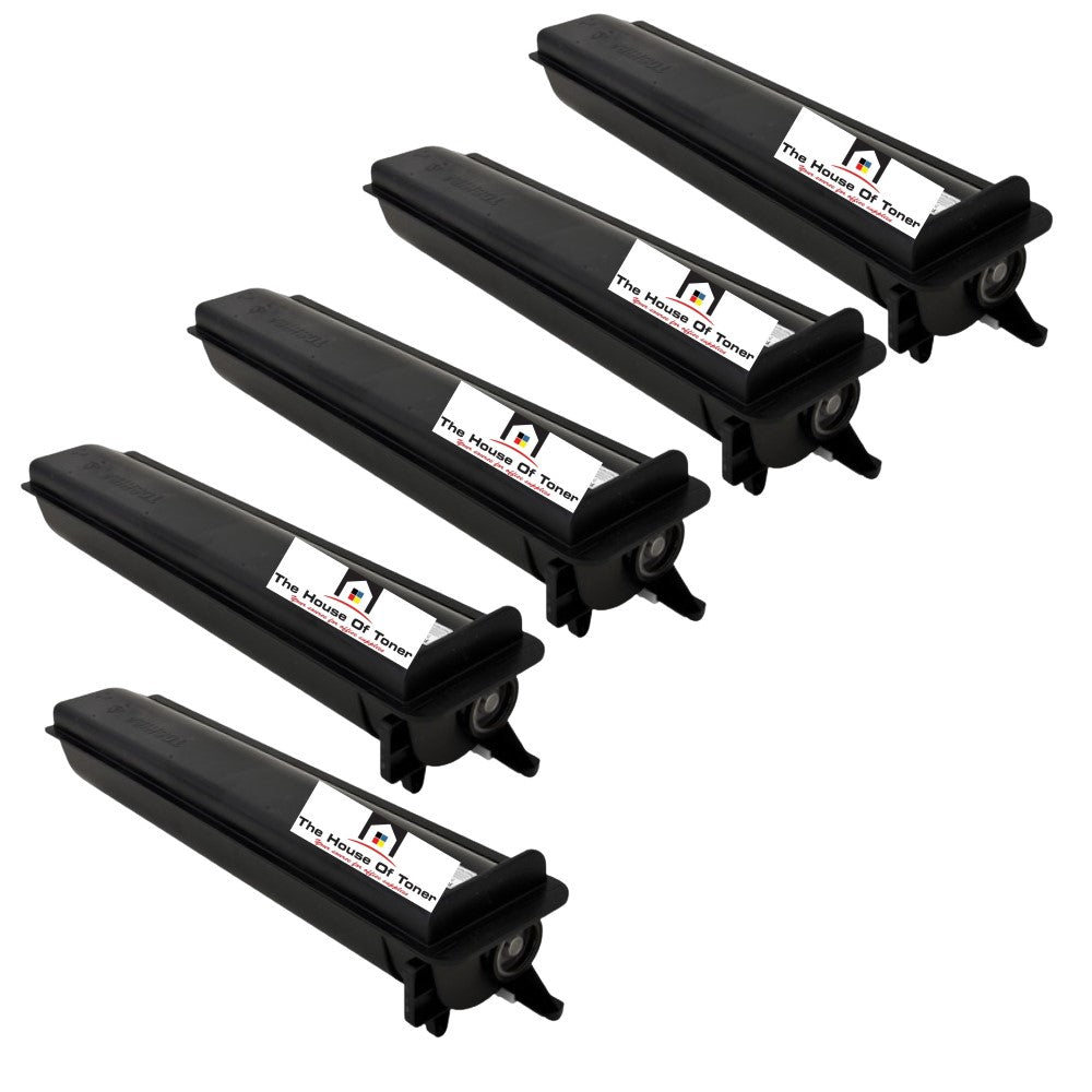 Compatible Toner Cartridge Replacement for TOSHIBA T5018U (T-5018U) Black (43.9K YLD) 5-Pack Compatible Toner Cartridge Replacement for TOSHIBA T5018U (T-5018U) Black (43.9K YLD) 5-Pack