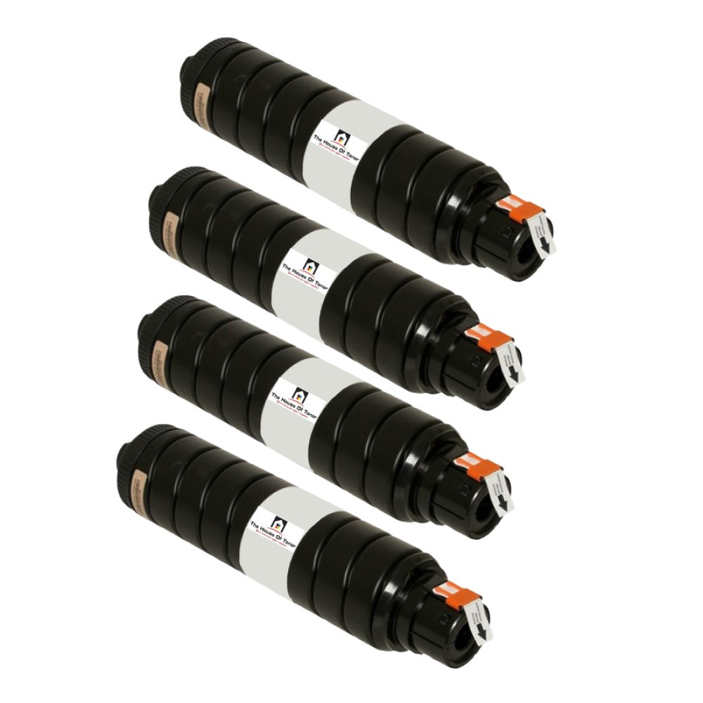Compatible Toner Cartridge Replacement for TOSHIBA T6000 (T-6000) Black (60.1K YLD) 4-Pack Compatible Toner Cartridge Replacement for TOSHIBA T6000 (T-6000) Black (60.1K YLD) 4-Pack