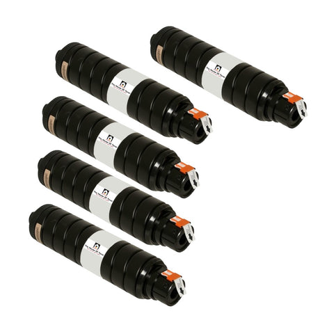 Compatible Toner Cartridge Replacement for TOSHIBA T6000 (T-6000) Black (60.1K YLD) 5-Pack