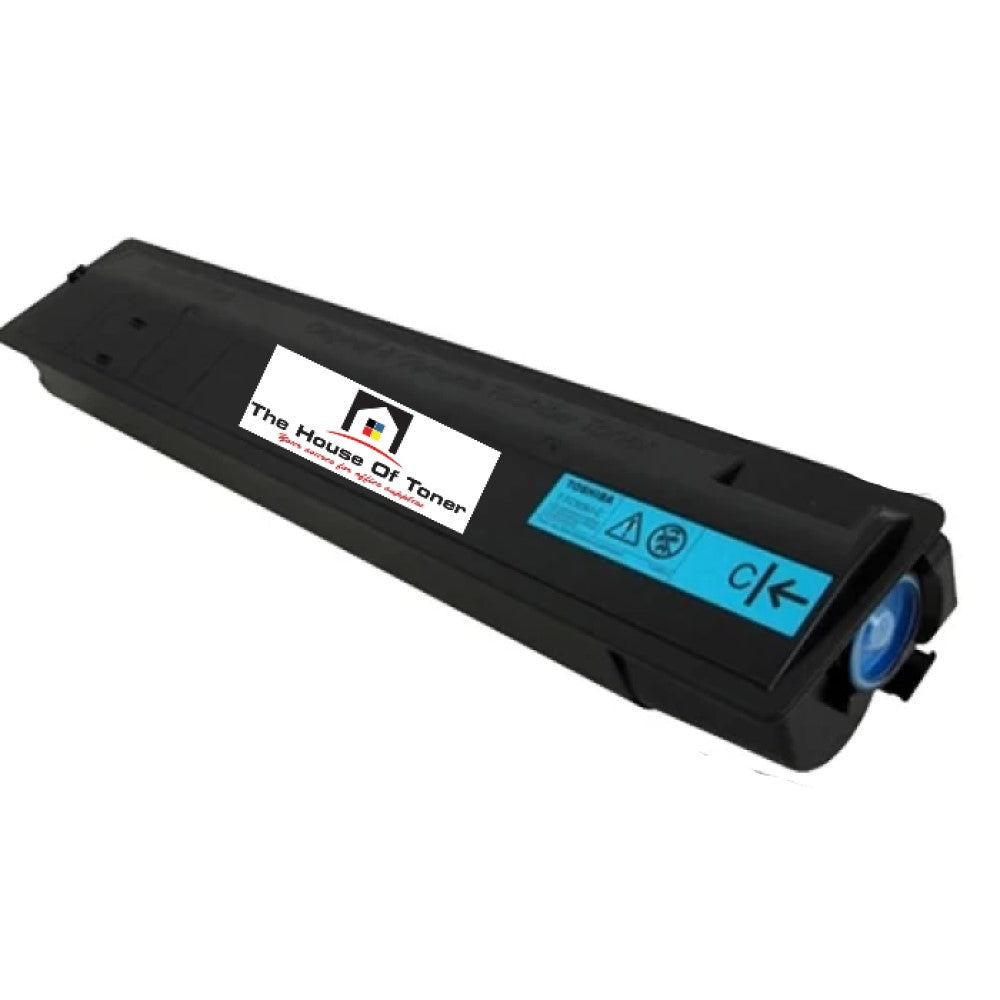 Compatible Toner Cartridge Replacement For TOSHIBA TFC30UC (T-FC30U-C) Cyan (33.6K YLD) Compatible Toner Cartridge Replacement For TOSHIBA TFC30UC (T-FC30U-C) Cyan (33.6K YLD)
