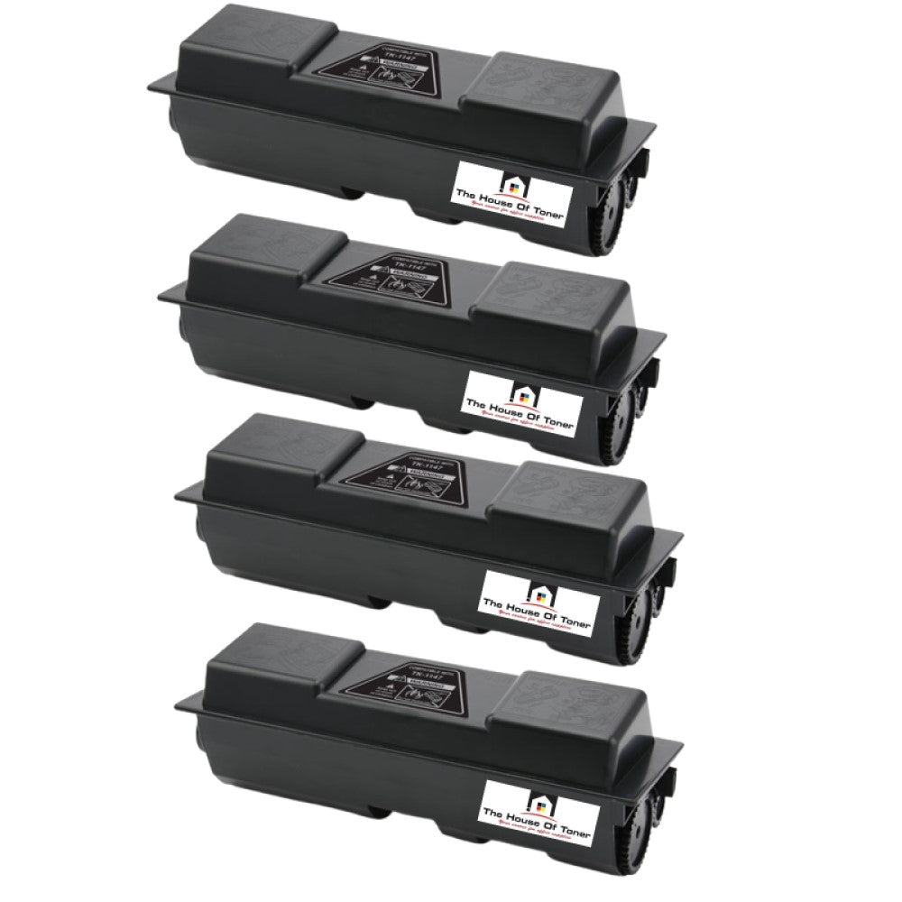Compatible Toner Cartridge Replacement For Kyocera Mita TK-1147LA (1T02ML0US1) Black (12K YLD) 4-Pack Compatible Toner Cartridge Replacement For Kyocera Mita TK-1147LA (1T02ML0US1) Black (12K YLD) 4-Pack