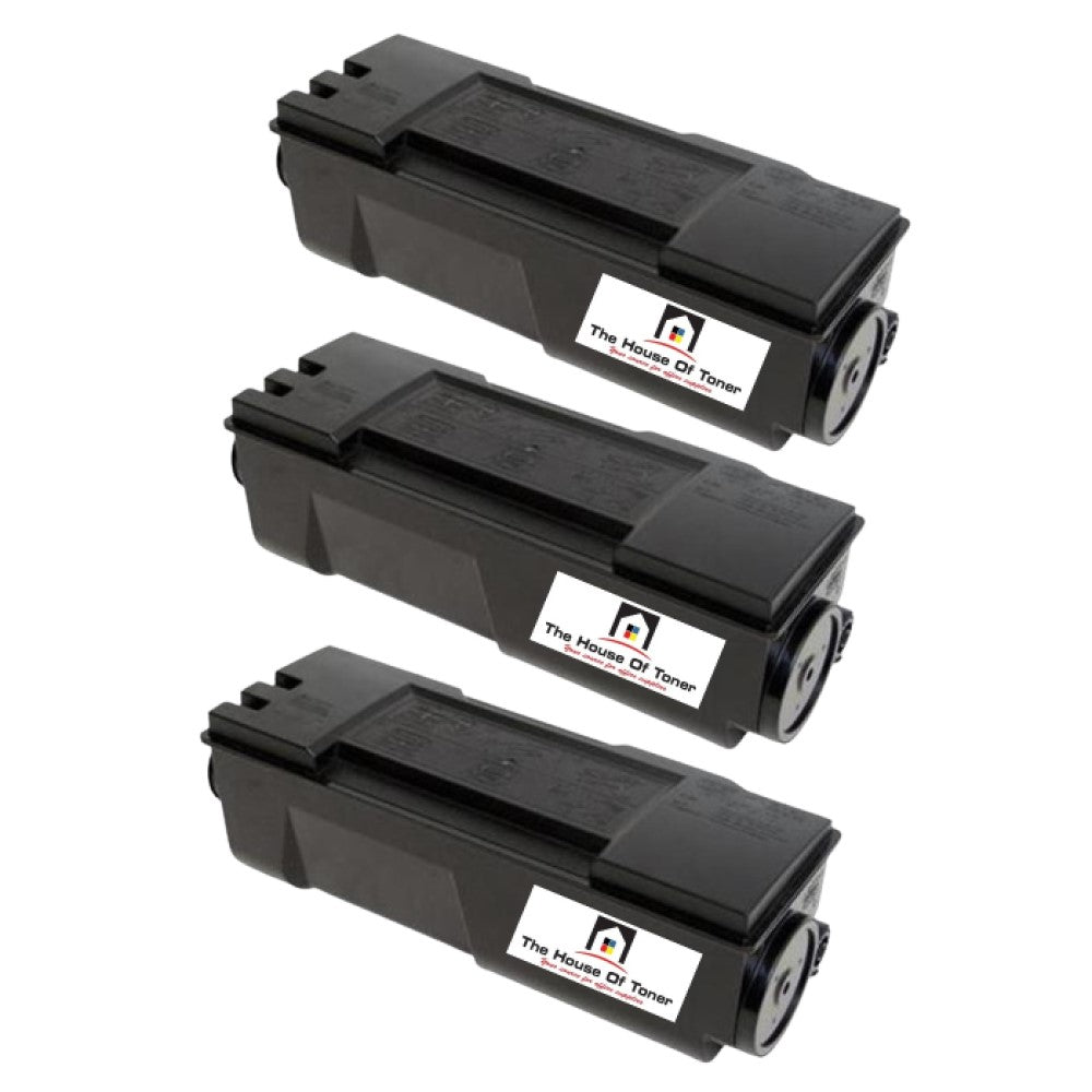 Compatible Toner Cartridge Replacement for KYOCERA MITA TK122 (1T02G60US0) Black (7.2K YLD) 3-Pack Compatible Toner Cartridge Replacement for KYOCERA MITA TK122 (1T02G60US0) Black (7.2K YLD) 3-Pack