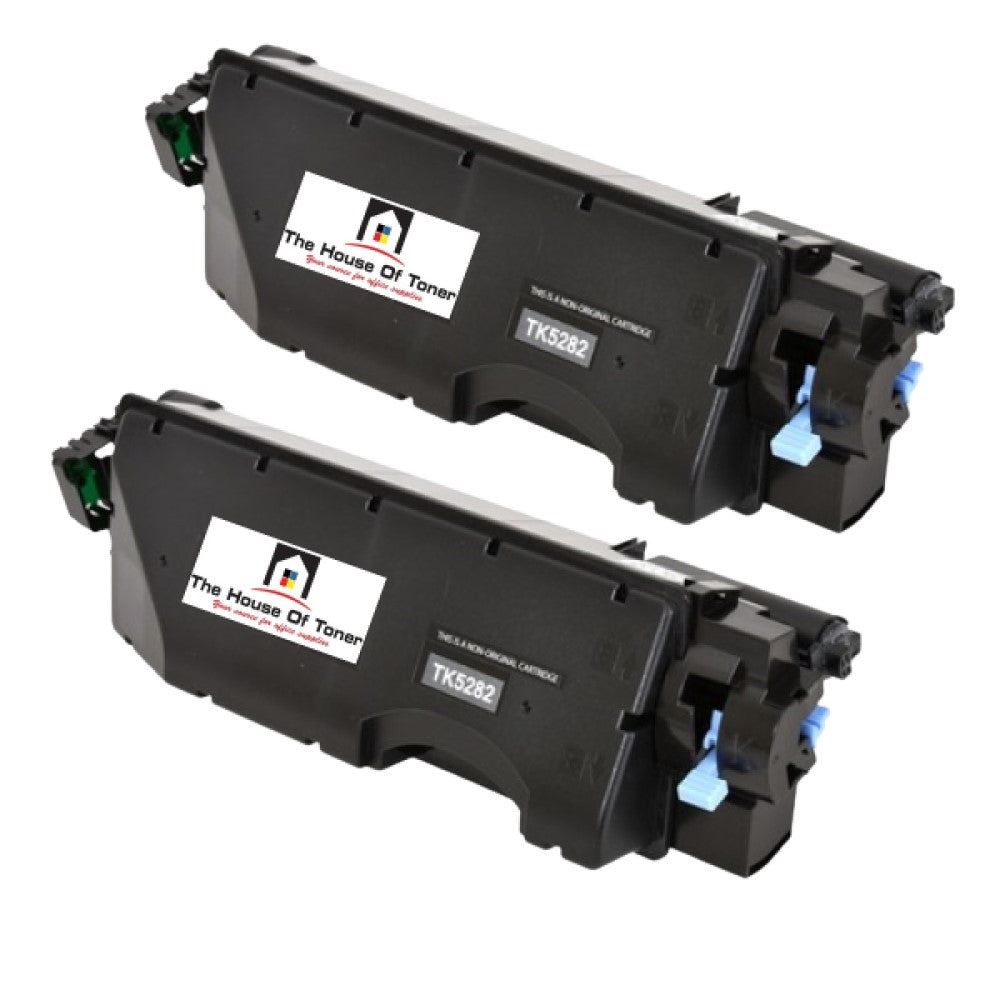 Compatible Toner Cartridge Replacement For KYOCERA MITA TK5282K (1T02TW0US0) Black (13K YLD) 2-Pack Compatible Toner Cartridge Replacement For KYOCERA MITA TK5282K (1T02TW0US0) Black (13K YLD) 2-Pack