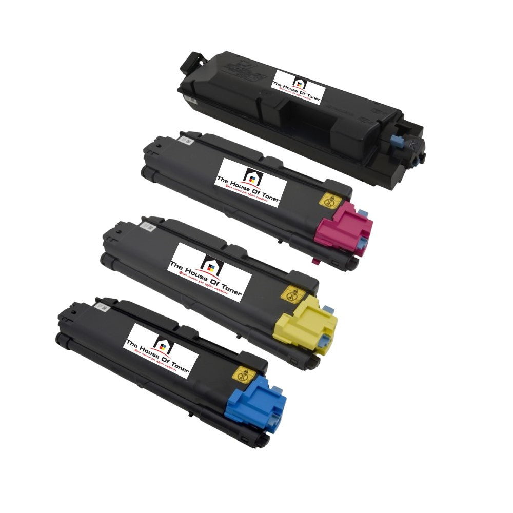 Compatible Toner Cartridge Replacement For KYOCERA MITA TK5292K, TK5292C, TK5292M, TK5292Y (1T02TXBUS0, 1T02TXAUS0, 1T02TX0US0, 1T02TXCUS0) Black, Cyan, Magenta, Yellow (17K YLD) 4-Pack Compatible Toner Cartridge Replacement For KYOCERA MITA TK5292K, TK5292C, TK5292M, TK5292Y (1T02TXBUS0, 1T02TXAUS0, 1T02TX0US0, 1T02TXCUS0) Black, Cyan, Magenta, Yellow (17K YLD) 4-Pack