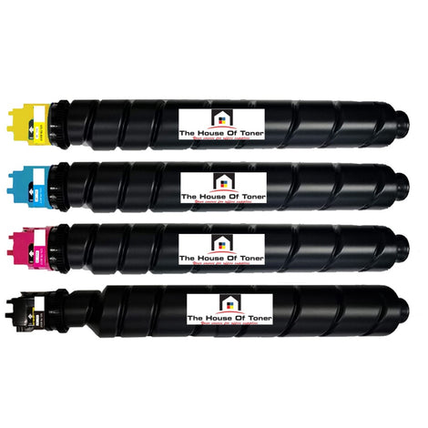 Compatible Toner Cartridge Replacement For Kyocera Mita TK8517K; TK8517C; TK8517M; TK8517Y (TK-8517K, TK-8517M, TK-8517Y; TK-8517C) Black, Cyan, Yellow, Magenta (4 Pack)