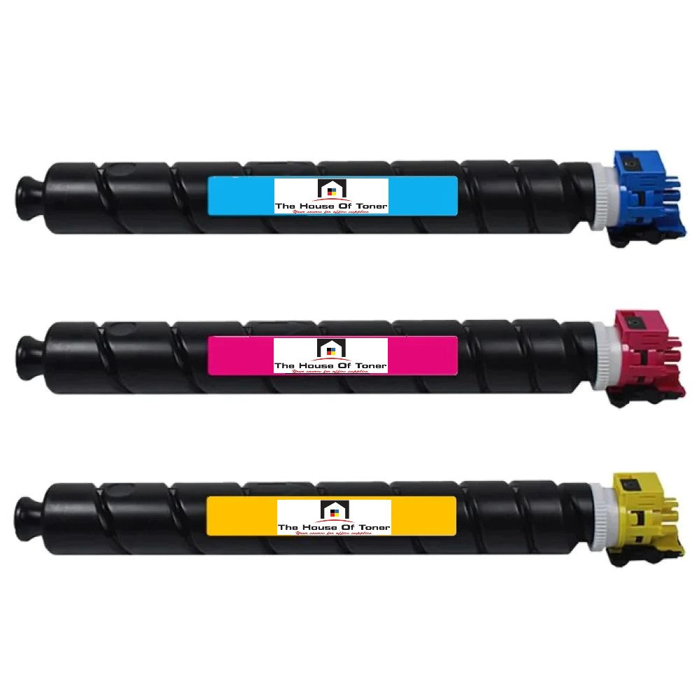 Compatible Toner Cartridge Replacement For Kyocera Mita TK8527C; TK8527M; TK8527Y (TK-8527C; TK-8527Y; TK-8527M) Cyan, Magenta, Yellow (3 Pack) Compatible Toner Cartridge Replacement For Kyocera Mita TK8527C; TK8527M; TK8527Y (TK-8527C; TK-8527Y; TK-8527M) Cyan, Magenta, Yellow (3 Pack)