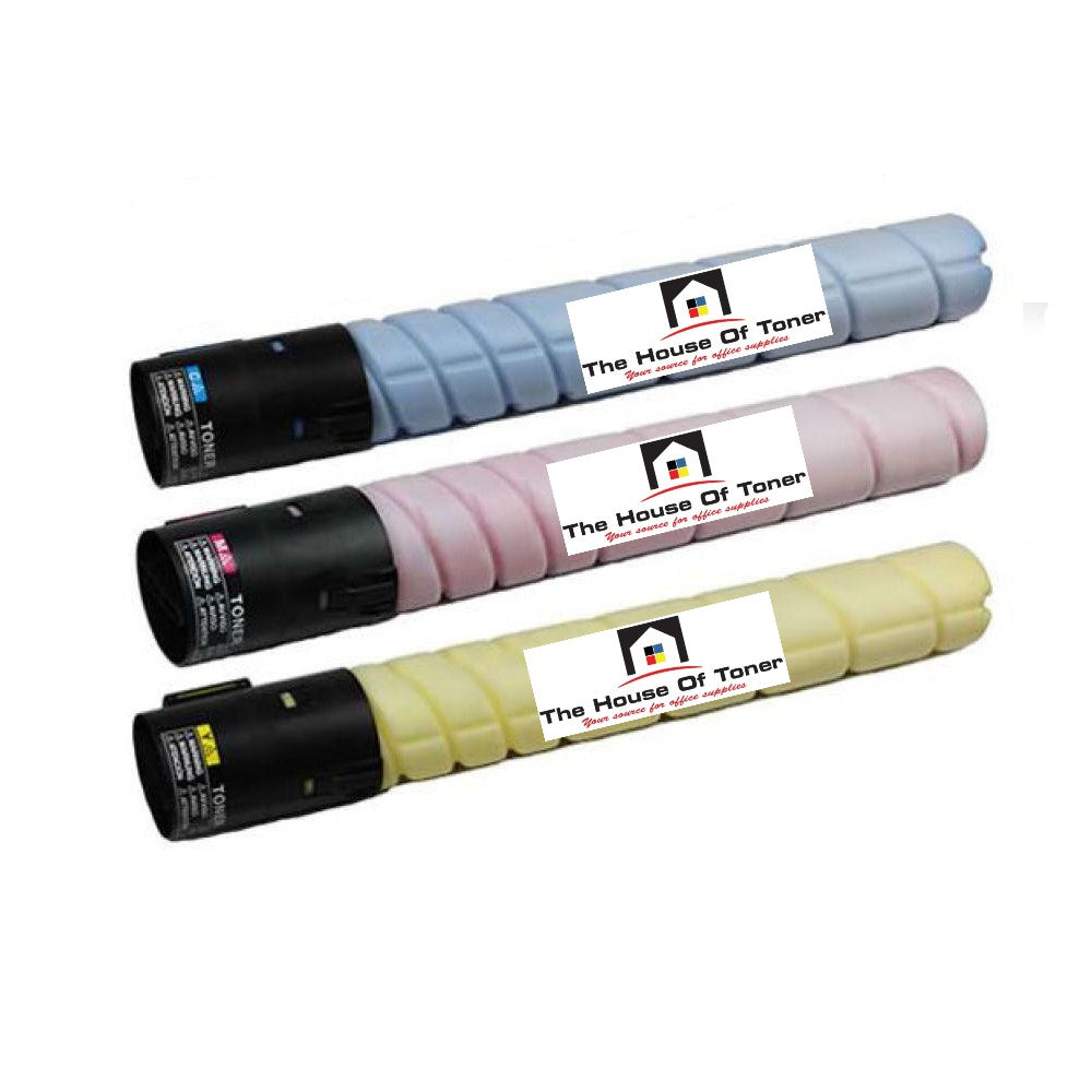 Compatible Toner Cartridge Replacement for KONICA MINOLTA A11G231, A11G331, A11G431 (TN-216Y, TN-216M, TN-216C) Cyan, Yellow, Magenta (26K YLD) 3-Pack Compatible Toner Cartridge Replacement for KONICA MINOLTA A11G231, A11G331, A11G431 (TN-216Y, TN-216M, TN-216C) Cyan, Yellow, Magenta (26K YLD) 3-Pack