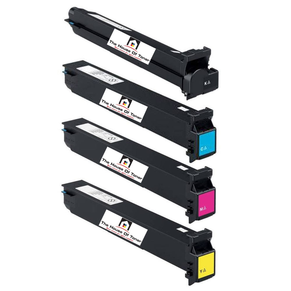 Compatible Toner Cartridge Replacement for KONICA MINOLTA A0D7131, A0D7231, A0D7331, A0D7431 (TN314K, TN314Y, TN314C, TN314M) Black, Cyan, Magenta, Yellow (26K YLD-Black, 20K YLD-Colors) 4-Pack Compatible Toner Cartridge Replacement for KONICA MINOLTA A0D7131, A0D7231, A0D7331, A0D7431 (TN314K, TN314Y, TN314C, TN314M) Black, Cyan, Magenta, Yellow (26K YLD-Black, 20K YLD-Colors) 4-Pack