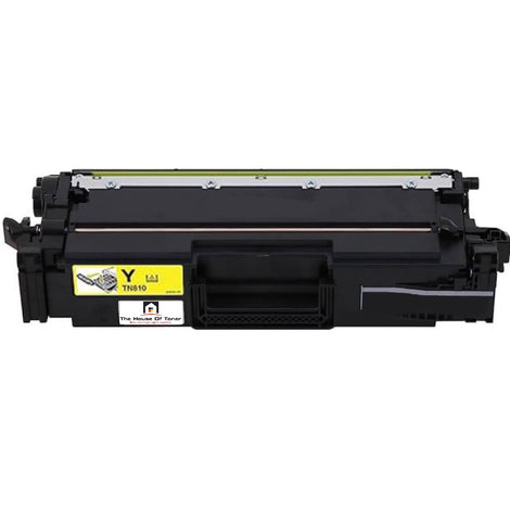 Compatible Toner Cartridge Replacement for BROTHER TN810Y (TN-810Y) Yellow (6.5K YLD)