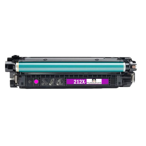 Compatible Toner Cartridge Replacement for HP W2123X (212X) High Yield Magenta (10K YLD)