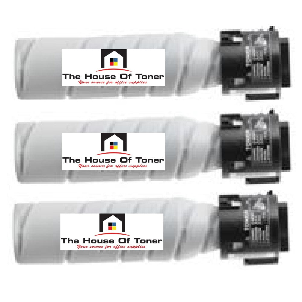 Compatible Toner Cartridge Replacement For Konica Minolta A1UC050 (A1UC080, TN116K) Black (5K YLD) 3-Pack Compatible Toner Cartridge Replacement For Konica Minolta A1UC050 (A1UC080, TN116K) Black (5K YLD) 3-Pack