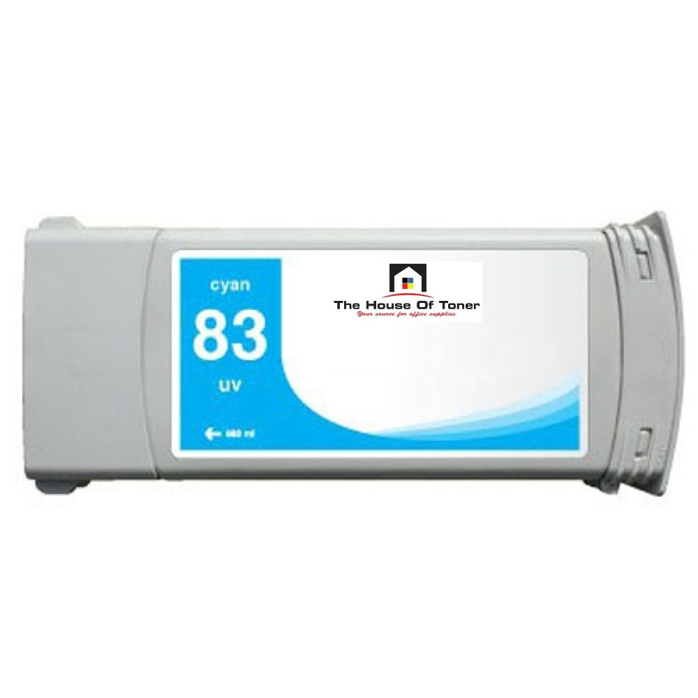 Compatible Ink Cartridge Replacement For HP C4941A (83) Cyan (680 ML) Compatible Ink Cartridge Replacement For HP C4941A (83) Cyan (680 ML)