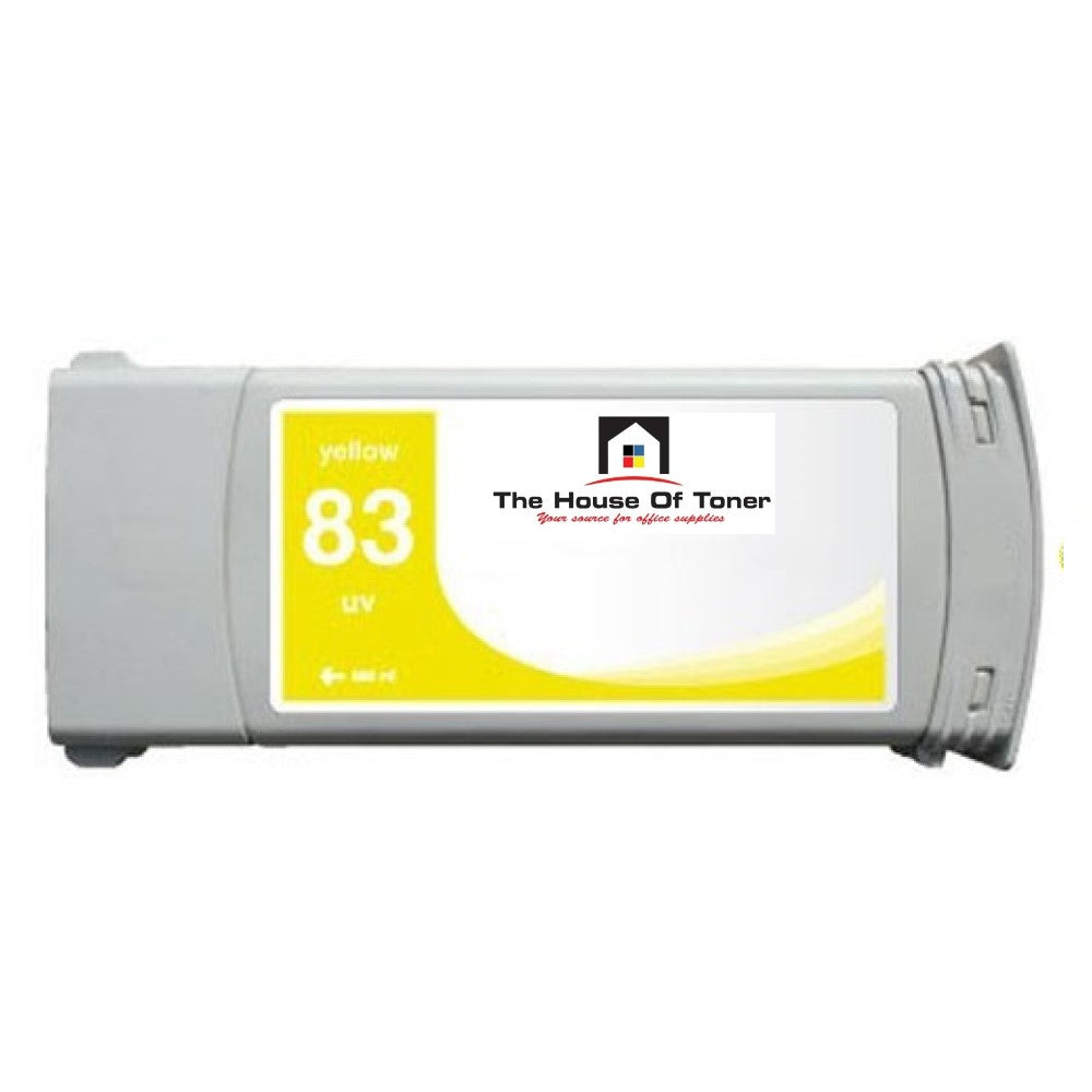 Compatible Ink Cartridge Replacement For HP C4943A (83) Yellow (680 ML) Compatible Ink Cartridge Replacement For HP C4943A (83) Yellow (680 ML)