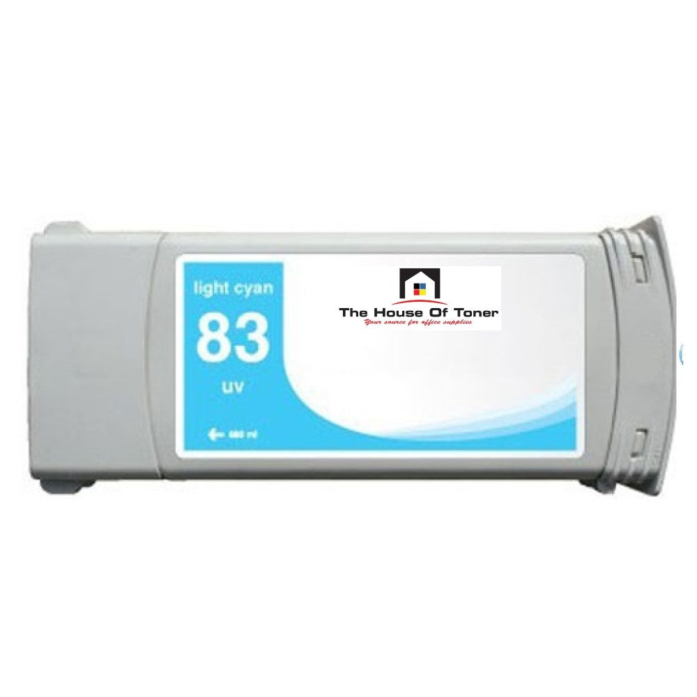 Compatible Ink Cartridge Replacement For HP C4944A (83) Light Cyan (680 ML) Compatible Ink Cartridge Replacement For HP C4944A (83) Light Cyan (680 ML)
