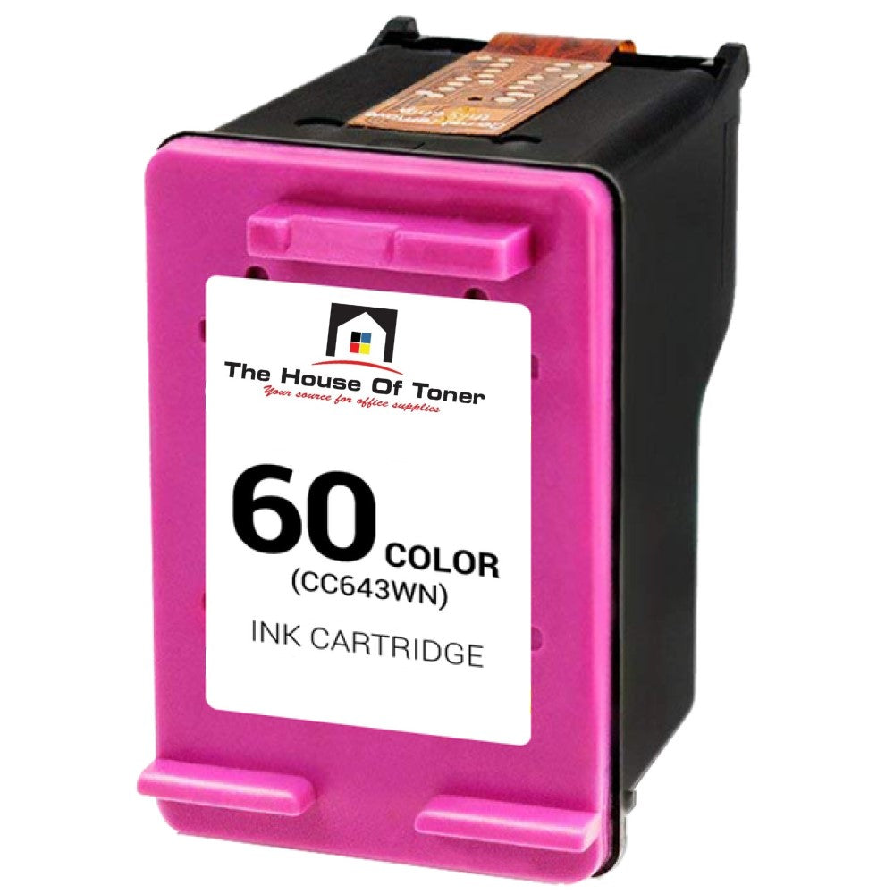 Compatible Ink Cartridge Replacement for HP CC643WN (60) Tri-Color (160 YLD) Compatible Ink Cartridge Replacement for HP CC643WN (60) Tri-Color (160 YLD)