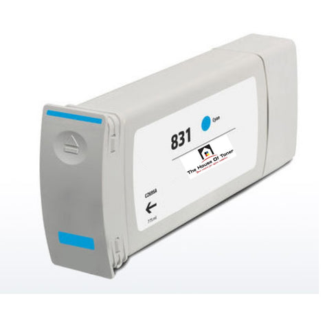Compatible Ink Cartridge Replacement For HP CZ683A (831) Cyan (300 ML)