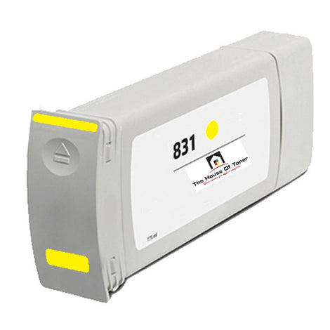 Compatible Ink Cartridge Replacement For HP CZ685A (831) Yellow (300 ML)