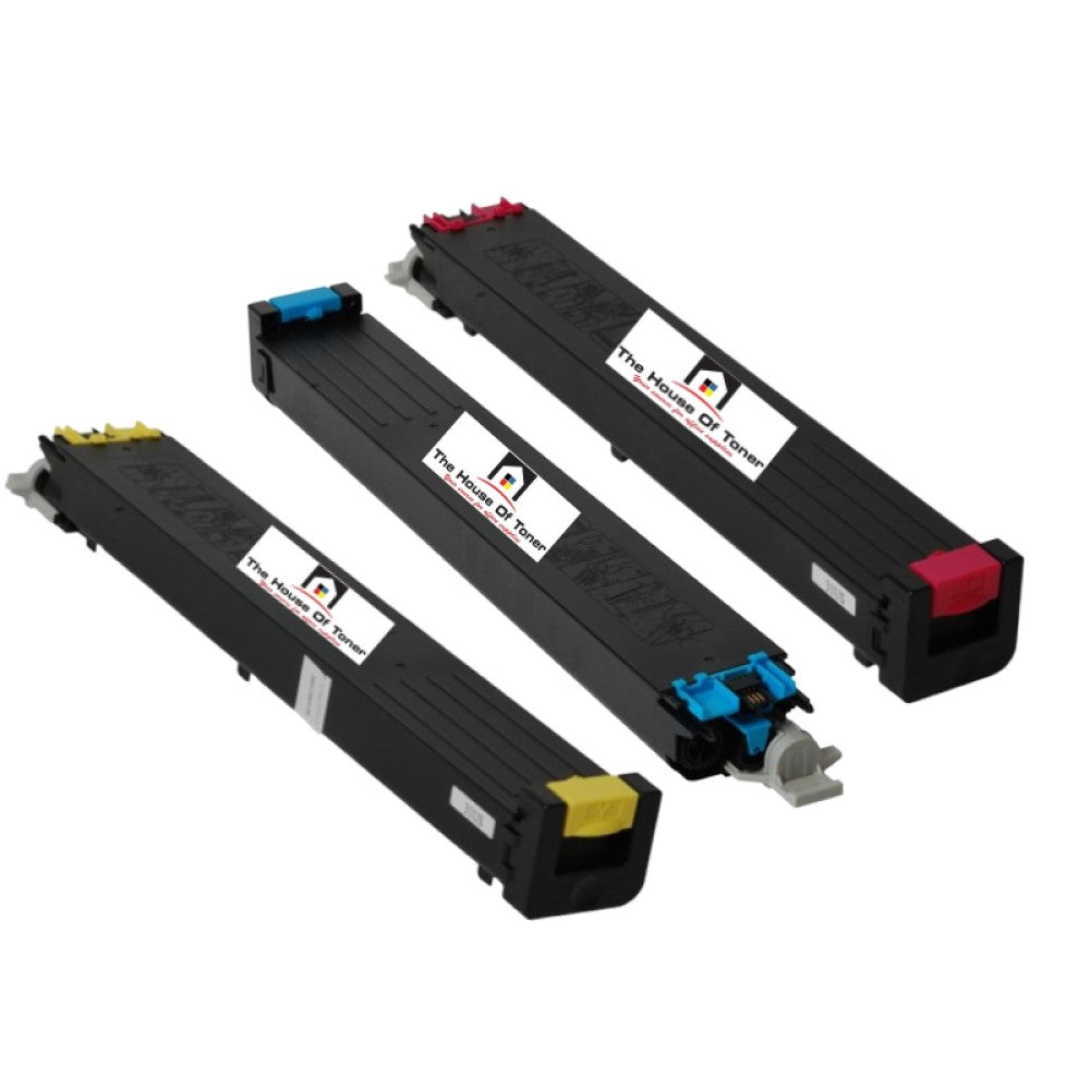 Compatible Toner Cartridge Replacement for SHARP MX31NTMA, MX31NTYA, MX31NTCA (MX-31NTMA, MX-31NTCA, MX-31NTYA) Magenta, Cyan, Yellow (15K YLD) 3-Pack Compatible Toner Cartridge Replacement for SHARP MX31NTMA, MX31NTYA, MX31NTCA (MX-31NTMA, MX-31NTCA, MX-31NTYA) Magenta, Cyan, Yellow (15K YLD) 3-Pack