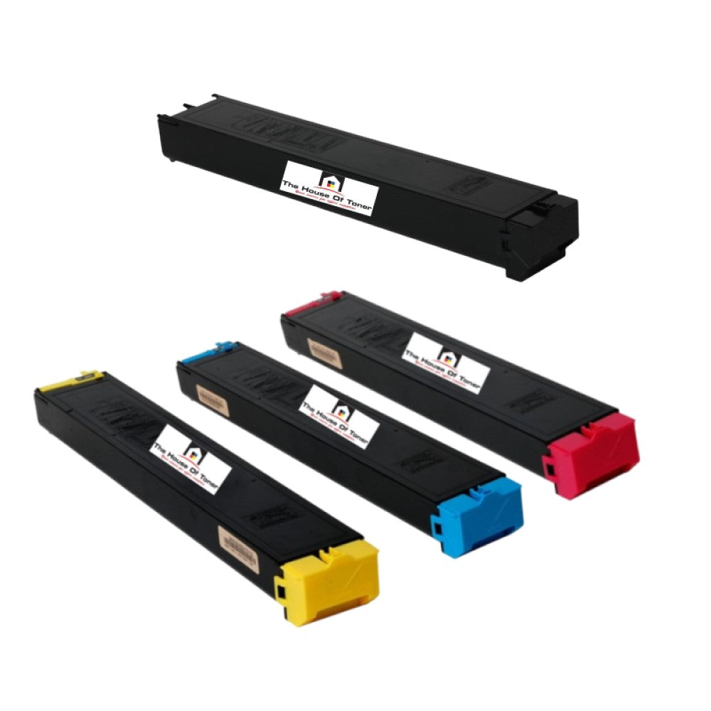 Compatible Toner Cartridge Replacement for SHARP MX36NTBA, MX36NTMA, MX36MTCA, MX36NTMA (MX-36NTBA, MX-36NTMA, MX-36NTYA, MX-36NTMA) Black, Magenta, Yellow, Cyan (24K YLD-Black, 15K YLD-Color) 4-Pack Compatible Toner Cartridge Replacement for SHARP MX36NTBA, MX36NTMA, MX36MTCA, MX36NTMA (MX-36NTBA, MX-36NTMA, MX-36NTYA, MX-36NTMA) Black, Magenta, Yellow, Cyan (24K YLD-Black, 15K YLD-Color) 4-Pack