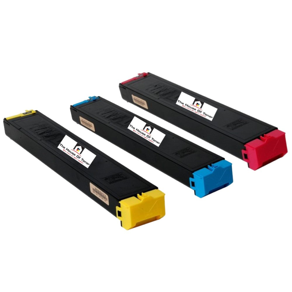Compatible Toner Cartridge Replacement for SHARP MX36NTMA, MX36MTCA, MX36NTMA (MX-36NTMA, MX-36NTYA, MX-36NTMA) Magenta, Yellow, Cyan (15K YLD) 3-Pack Compatible Toner Cartridge Replacement for SHARP MX36NTMA, MX36MTCA, MX36NTMA (MX-36NTMA, MX-36NTYA, MX-36NTMA) Magenta, Yellow, Cyan (15K YLD) 3-Pack
