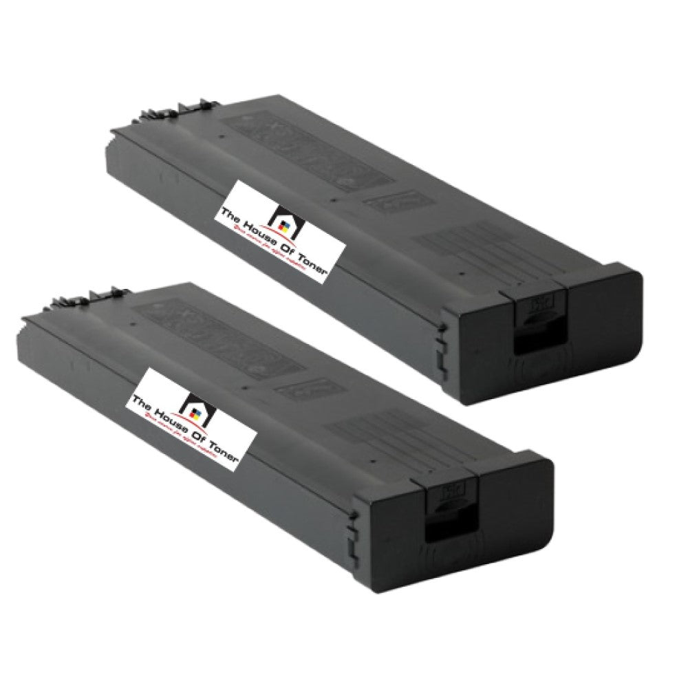 Compatible Toner Cartridge Replacement for SHARP MX51NTBA (MX-51NTBA) Black (40K YLD) 2-Pack Compatible Toner Cartridge Replacement for SHARP MX51NTBA (MX-51NTBA) Black (40K YLD) 2-Pack