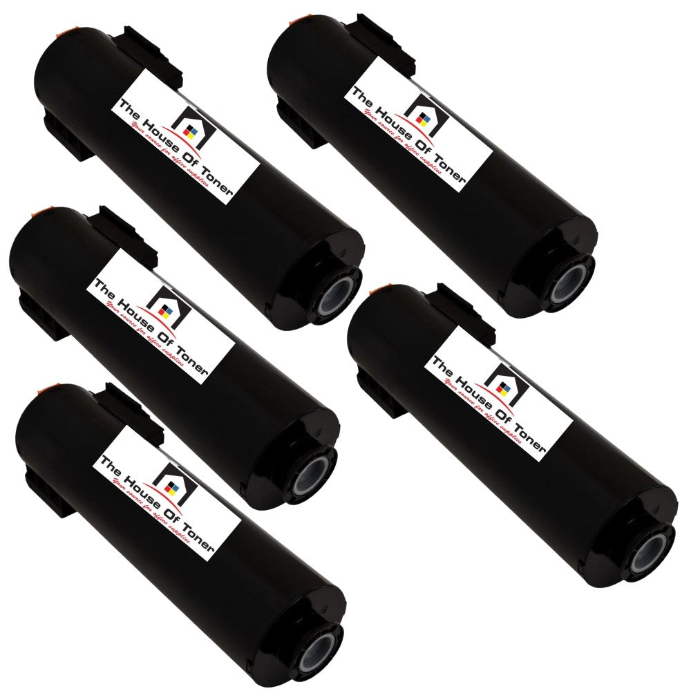 Compatible Toner Cartridge Replacement For SHARP MX-754NT (MX754NT) Black (83K YLD) 5-Pack Compatible Toner Cartridge Replacement For SHARP MX-754NT (MX754NT) Black (83K YLD) 5-Pack