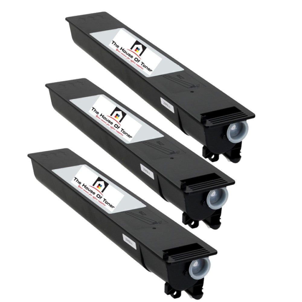 Compatible Toner Cartridge Replacement For TOSHIBA T2505U (T-2505U) Black (10K YLD) 3-Pack Compatible Toner Cartridge Replacement For TOSHIBA T2505U (T-2505U) Black (10K YLD) 3-Pack