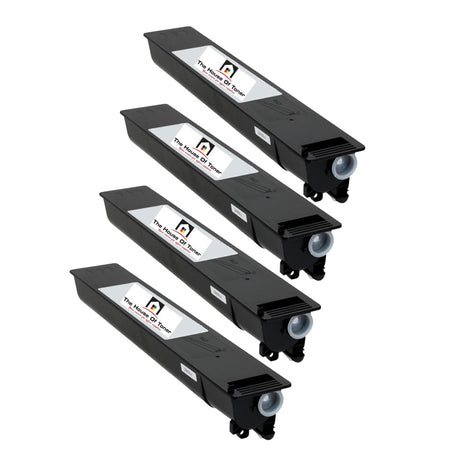 Compatible Toner Cartridge Replacement For TOSHIBA T2505U (T-2505U) Black (10K YLD) 4-Pack