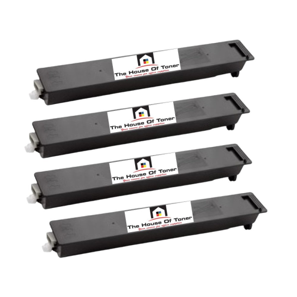 Compatible Toner Cartridge Replacement For TOSHIBA T2507U (T-2507U) Black (10K YLD) 4-Pack Compatible Toner Cartridge Replacement For TOSHIBA T2507U (T-2507U) Black (10K YLD) 4-Pack
