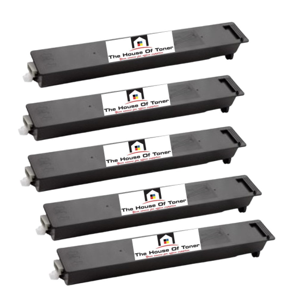 Compatible Toner Cartridge Replacement For TOSHIBA T2507U (T-2507U) Black (10K YLD) 5-Pack Compatible Toner Cartridge Replacement For TOSHIBA T2507U (T-2507U) Black (10K YLD) 5-Pack
