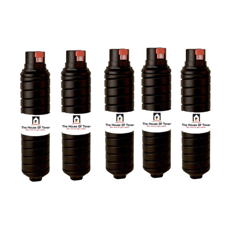 Compatible Toner Cartridge Replacement for TOSHIBA T6510 (T-6510) Black (15K YLD) 5-Pack