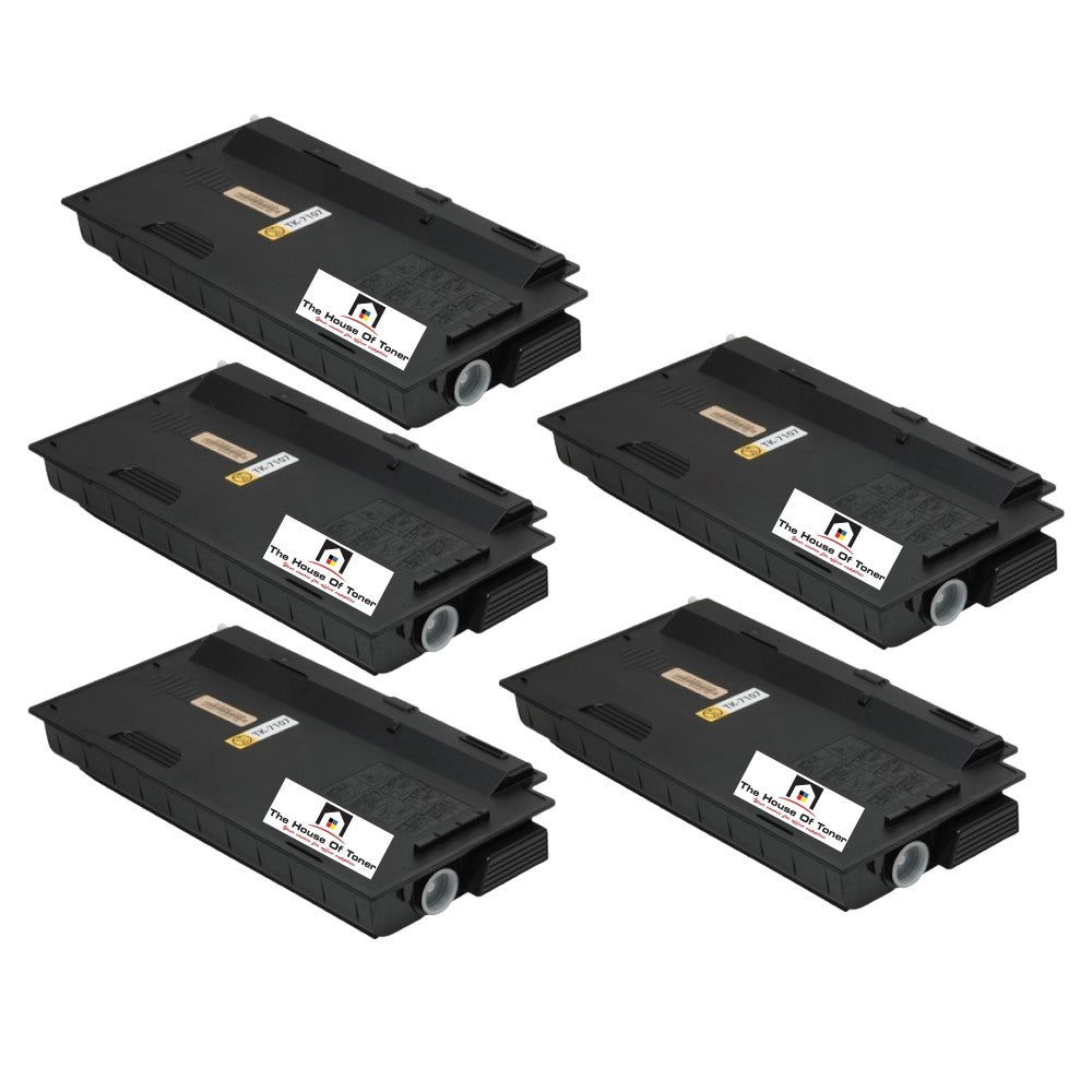 Compatible Toner Cartridge Replacement For Kyocera Mita TK7107 (TK-7107) Black (20K YLD) 5-Pack Compatible Toner Cartridge Replacement For Kyocera Mita TK7107 (TK-7107) Black (20K YLD) 5-Pack