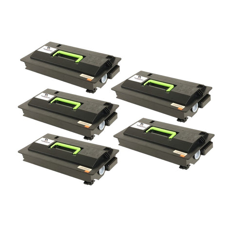 Compatible Toner Cartridge Replacement for KYOCERA MITA TK-712 (TK712) Black (40K YLD) 5-Pack