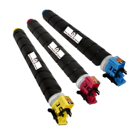 Compatible Toner Cartridge Replacement For Kyocera Mita TK8347C, TK8347M, TK8347Y (TK-8347C; TK-8347M; TK-8347Y) Cyan; Magenta; Yellow (3-Pack)