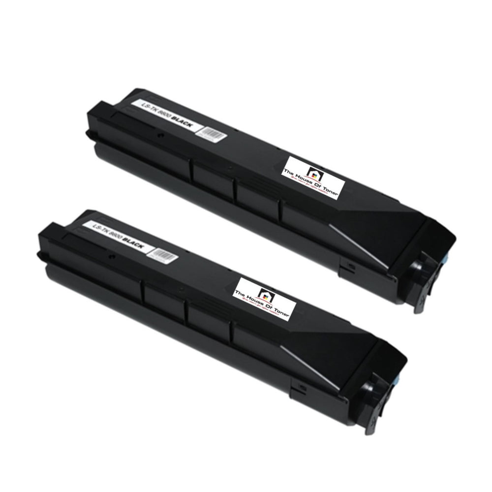 Compatible Toner Cartridge Replacement For Kyocera Mita TK8602K (1T02MN0US0) Black (30K YLD) 2-Pack Compatible Toner Cartridge Replacement For Kyocera Mita TK8602K (1T02MN0US0) Black (30K YLD) 2-Pack