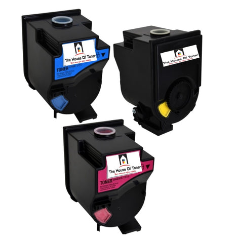 Compatible Toner Cartridge Replacement for KONICA MINOLTA 4053-501, 4053-601, 4053-701 (TN310Y, TN310M, TN310C) Yellow, Cyan, Magenta (11.5K YLD) 3-Pack
