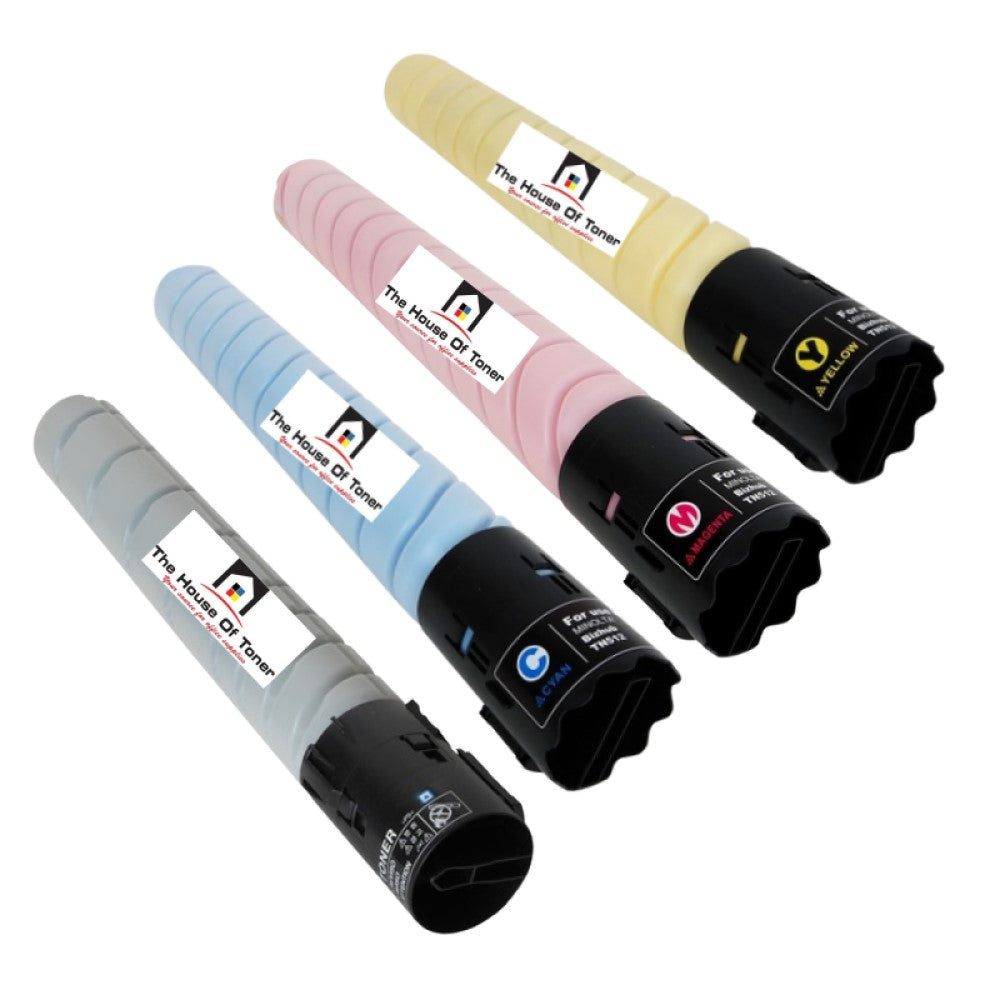Compatible Toner Cartridge Replacement for KONICA MINOLTA TN324K, TN324M, TN324C, TN324Y (A33K232, A33K332, A33K432, A33K132) Black, Cyan, Magenta, Yellow (27K YLD-Black, 26K YLD- Colors) 4-Pack Compatible Toner Cartridge Replacement for KONICA MINOLTA TN324K, TN324M, TN324C, TN324Y (A33K232, A33K332, A33K432, A33K132) Black, Cyan, Magenta, Yellow (27K YLD-Black, 26K YLD- Colors) 4-Pack