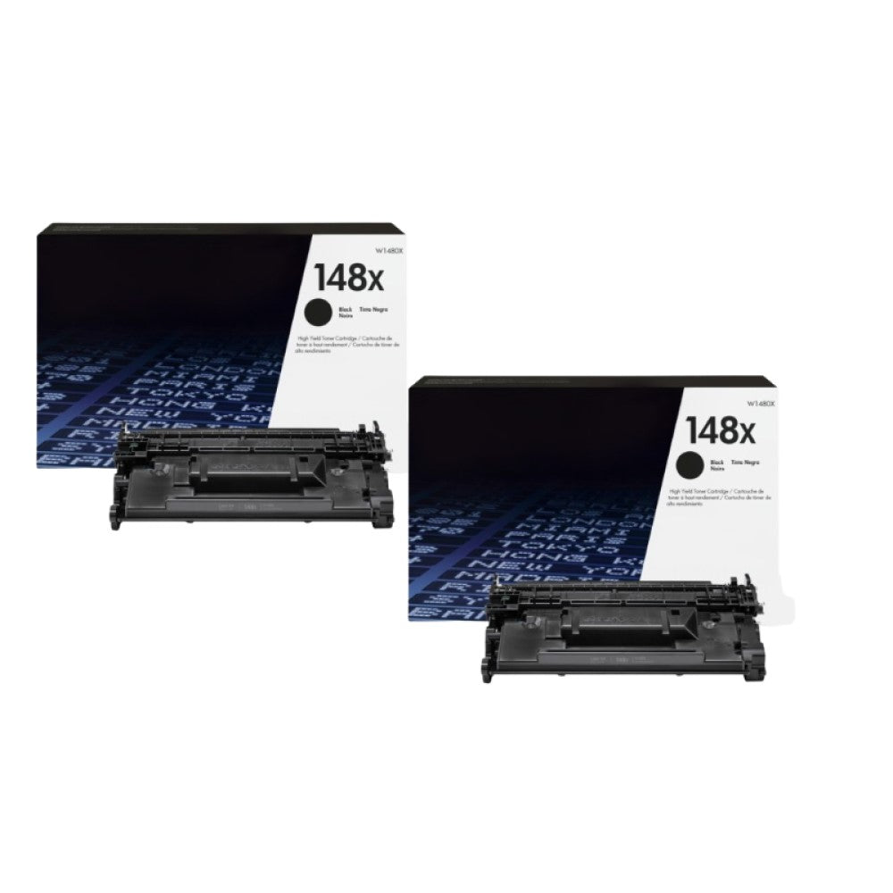 HP W1480X (HP 148X) Black (9.5K YLD) Genuine 2-Pack HP W1480X (HP 148X) Black (9.5K YLD) Genuine 2-Pack