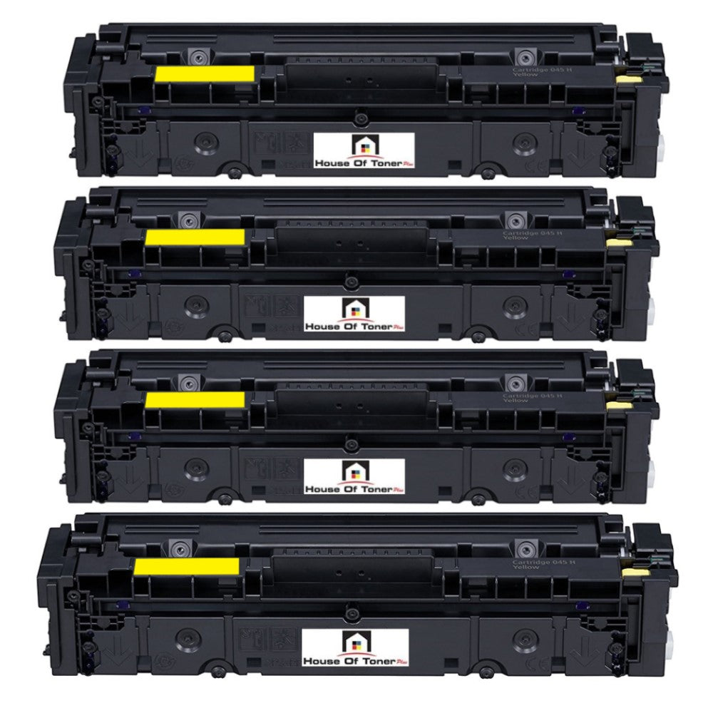 Compatible Toner Cartridge Replacement For Canon 1243C001 (045H) High Yield Yellow (2.2K YLD) 4-Pack Compatible Toner Cartridge Replacement For Canon 1243C001 (045H) High Yield Yellow (2.2K YLD) 4-Pack