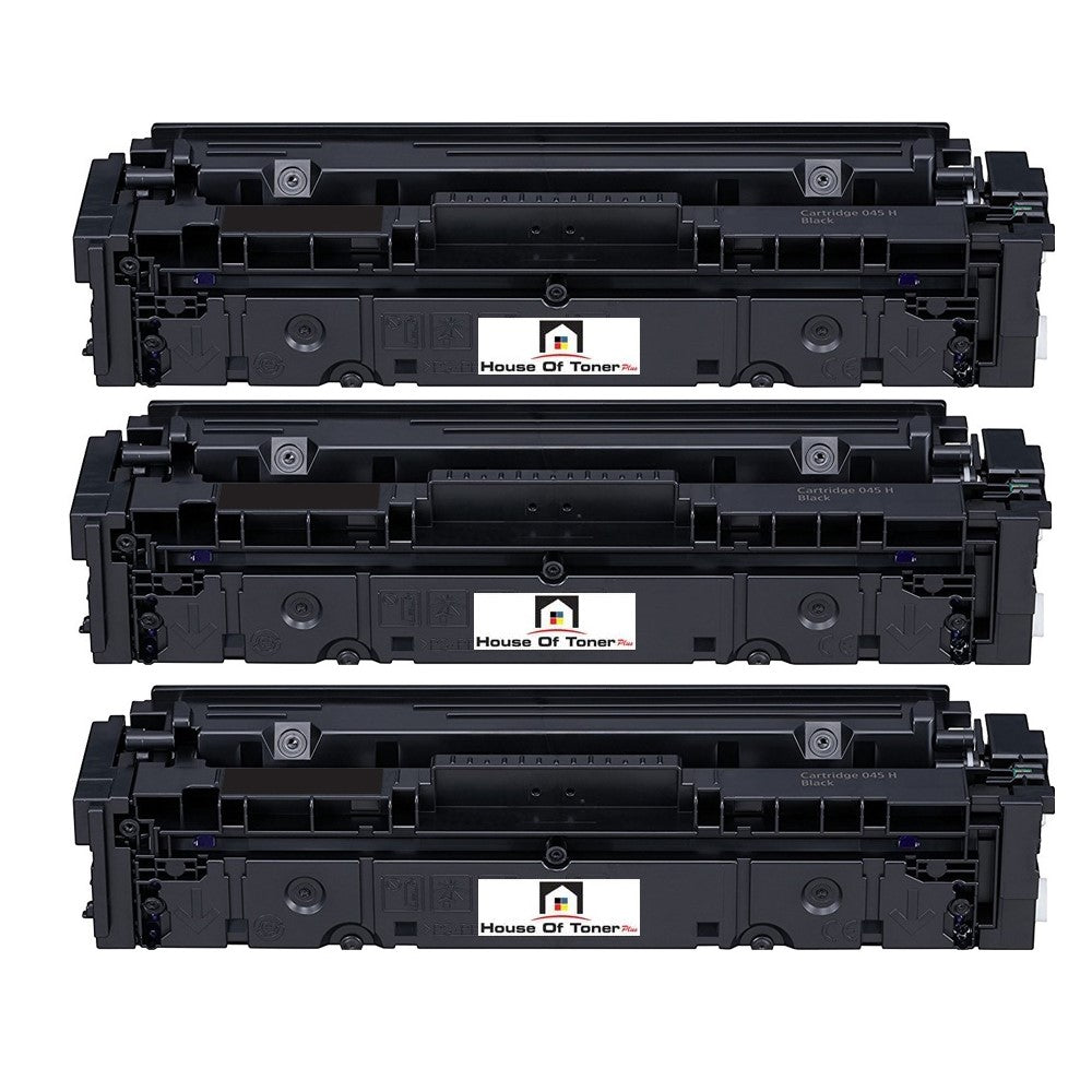 Compatible Toner Cartridge Replacement For Canon 1246C001 (045H) High Yield Black (2.8K YLD) 3-Pack Compatible Toner Cartridge Replacement For Canon 1246C001 (045H) High Yield Black (2.8K YLD) 3-Pack