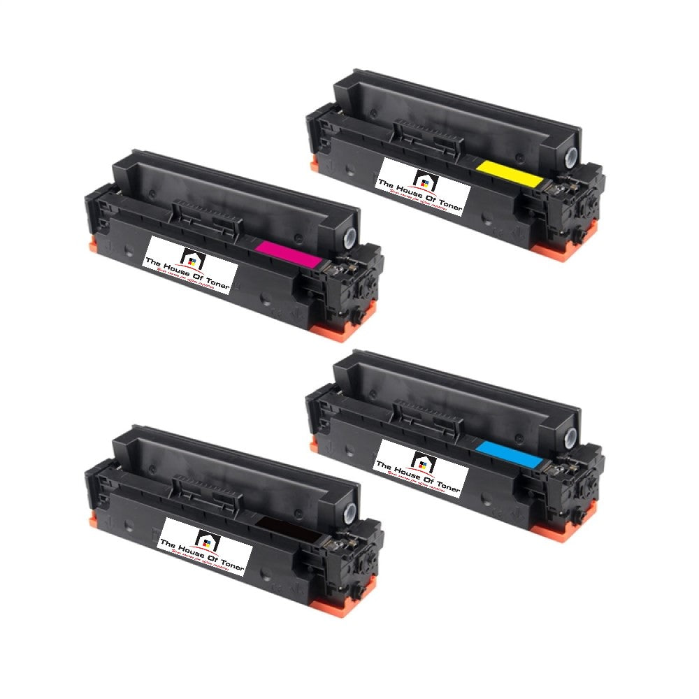 Compatible Toner Cartridge Replacement for Canon 1251C001AA, 1252C001, 1253C001, 1254C001 (046H) High Yield Yellow, Magenta, Cyan, Black (5K YLD) 4-Pack Compatible Toner Cartridge Replacement for Canon 1251C001AA, 1252C001, 1253C001, 1254C001 (046H) High Yield Yellow, Magenta, Cyan, Black (5K YLD) 4-Pack