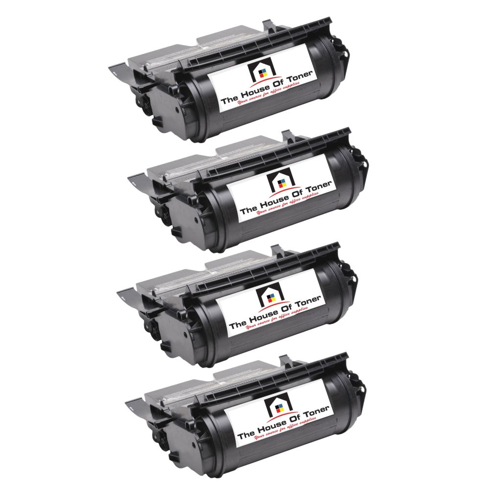 Compatible Toner Cartridge Replacement for Lexmark 12A6765 (Black) 30K YLD (4-Pack) Compatible Toner Cartridge Replacement for Lexmark 12A6765 (Black) 30K YLD (4-Pack)